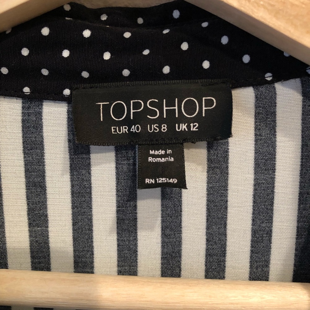 Topshop Multi Print Button Down - image 2